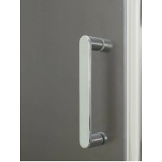Душевой уголок 100-115x100 см BelBagno UNIQUE-AH-1-100/115-100-P-Cr текстурное стекло