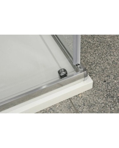 Душевой уголок 110-125x80 см BelBagno UNIQUE-AH-1-110/125-80-C-Cr прозрачное