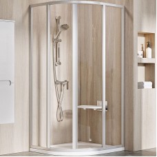 Душевой уголок Ravak Supernova SKCP4-80 80x80 3114OU02Z1 профиль Сатин стекло Transparent