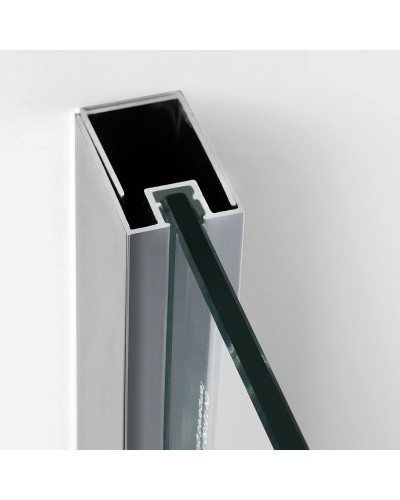 Душевой уголок WasserKRAFT Weser 100x90 78F22 профиль Хром стекло прозрачное