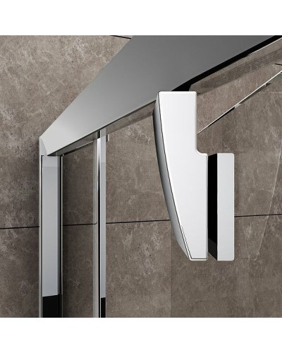 Душевой уголок Ravak Pivot PDOP2+PPS 100х80 03GA0C00Z1+90G40C00Z1 профиль Хром стекло Transparent