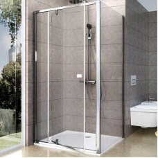 Душевой уголок Ravak Pivot PDOP2+PPS 100х80 03GA0C00Z1+90G40C00Z1 профиль Хром стекло Transparent