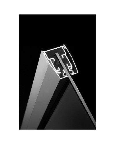 Душевой уголок Radaway Almatea KDJ 100x90 L 32143-01-08NL профиль Хром стекло коричневое