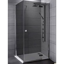 Душевой уголок Radaway Almatea KDJ 120x80 R 32141-01-05NR профиль Хром стекло графит