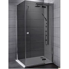 Душевой уголок Radaway Almatea KDJ 120x80 R 32141-01-05NR профиль Хром стекло графит
