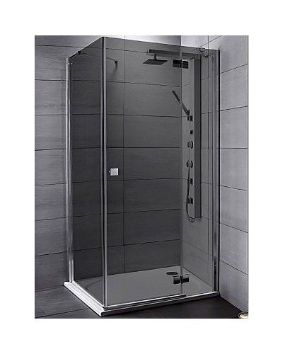 Душевой уголок Radaway Almatea KDJ 120x80 R 32141-01-05NR профиль Хром стекло графит