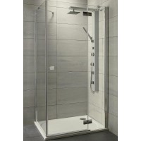 Душевой уголок Radaway Almatea KDJ 80x80 R 32112-01-01NR профиль Хром стекло прозрачное
