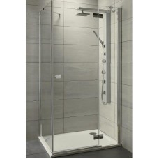 Душевой уголок Radaway Almatea KDJ 80x80 R 32112-01-01NR профиль Хром стекло прозрачное