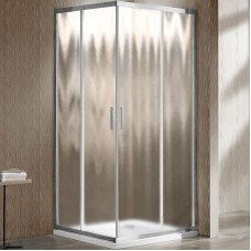 Душевой уголок Vincea Garda 110х90 VSS-1G9011CH профиль Хром стекло шиншилла