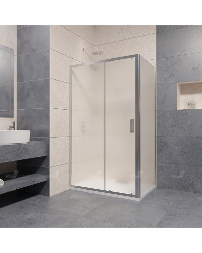 Душевой уголок RGW Passage PA-76 120х90 35087629-21 профиль Хром стекло матовое-сатинат