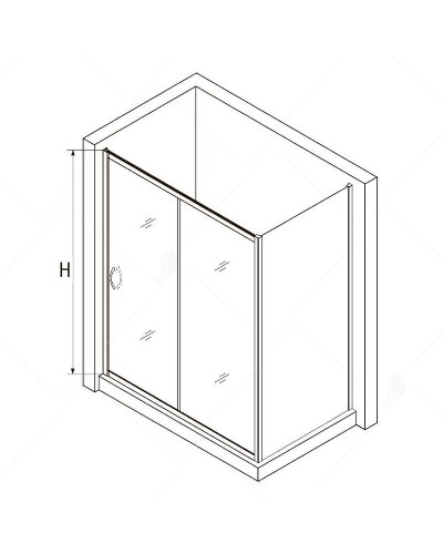 Душевой уголок RGW Passage PA-76 120х120 35087622-21 профиль Хром стекло матовое-сатинат