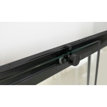 Душевой уголок RGW Leipzig LE-41B 110х80 34124191-014 профиль Черный стекло прозрачное