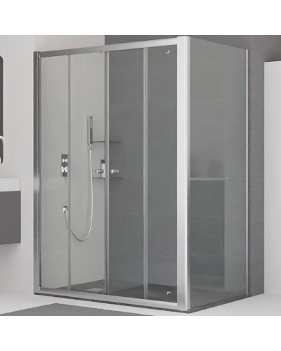 Душевой уголок RGW Classic CL-43 130х80 040943138-011 профиль Хром стекло прозрачное