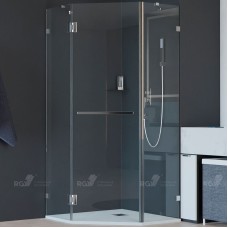 Душевой уголок RGW Hotel HO-082 120х120 350608222-11 профиль Хром стекло прозрачное