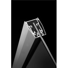 Душевой уголок Radaway Almatea PDJ 90x90 R 30702-01-05N профиль Хром стекло графит