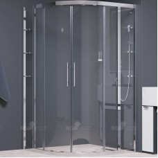 Душевой уголок RGW Hotel HO-512 110x110 030651211-11 профиль Хром стекло прозрачное