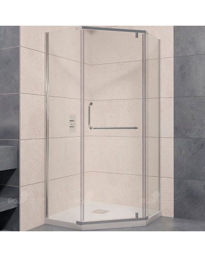 Душевой уголок RGW Passage PA-081 80х80 35088188-11 профиль Хром стекло прозрачное