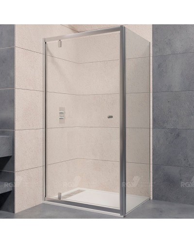 Душевой уголок RGW Passage PA-43 70х80 04084378-011 профиль Хром стекло прозрачное