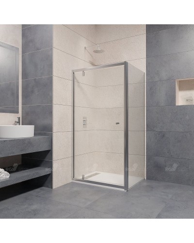 Душевой уголок RGW Passage PA-43 70х80 04084378-011 профиль Хром стекло прозрачное