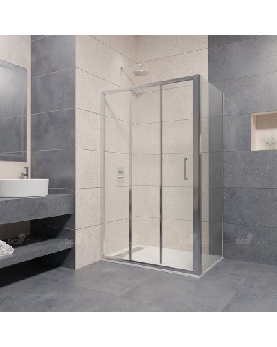 Душевой уголок RGW Passage PA-73 150х100 060873150-011 профиль Хром стекло прозрачное