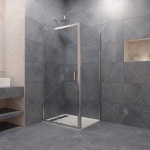 Душевой уголок RGW Passage PA-74 160х70 410874167-11 профиль Хром стекло прозрачное