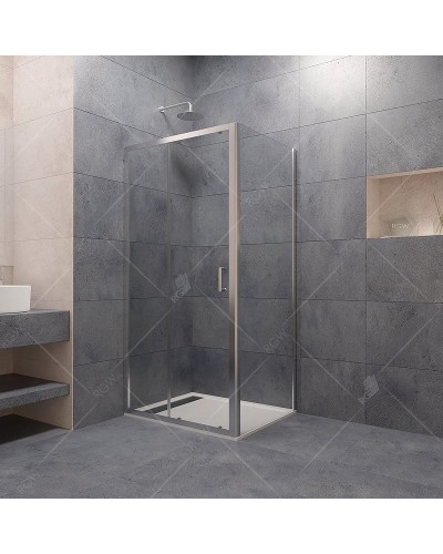 Душевой уголок RGW Passage PA-74 180х70 410874187-11 профиль Хром стекло прозрачное