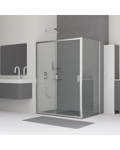 Душевой уголок RGW Classic CL-48 130х80 32094883-011 профиль Хром стекло прозрачное