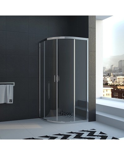 Душевой уголок 90х90 см Veconi Rovigo RV01-90PL-01-19C1 прозрачное