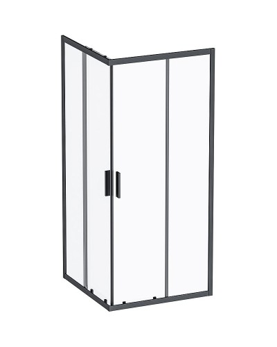 Душевой уголок AM.PM Gem S 90х90 W93G-403-090BT профиль Черный матовый стекло прозрачное