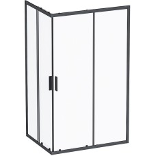 Душевой уголок AM.PM Gem S 120х90 W93G-404-120290-BT профиль Черный матовый стекло прозрачное