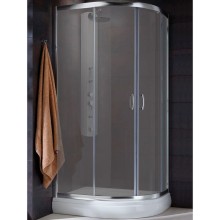 Душевой уголок Radaway Premium Plus E 1900 100x80 30491-01-05N профиль Хром стекло графит