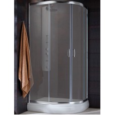 Душевой уголок Radaway Premium Plus E 1900 100x80 30491-01-05N профиль Хром стекло графит