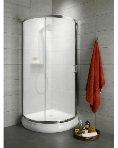 Душевой уголок Radaway Premium Plus B 90x90 30473-01-06N профиль Хром стекло фабрик