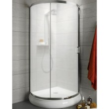 Душевой уголок Radaway Premium Plus B 90x90 30473-01-06N профиль Хром стекло фабрик