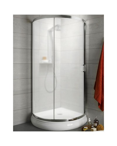 Душевой уголок Radaway Premium Plus B 90x90 30473-01-06N профиль Хром стекло фабрик