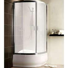 Душевой уголок Radaway Premium Plus A 1700 90x90 30401-01-06N профиль Хром стекло фабрик