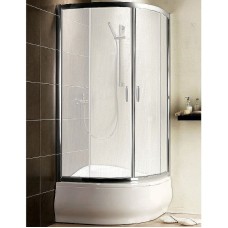 Душевой уголок Radaway Premium Plus A 1700 90x90 30401-01-06N профиль Хром стекло фабрик