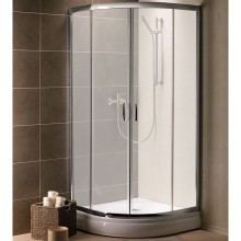 Душевой уголок Radaway Premium Plus A 1900 80x80 30413-01-02N профиль Хром стекло матовое