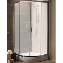 Душевой уголок Radaway Premium Plus A 1900 80x80 30413-01-02N профиль Хром стекло матовое