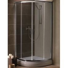 Душевой уголок Radaway Premium Plus A 1900 90x90 30403-01-05N профиль Хром стекло графит