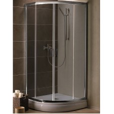 Душевой уголок Radaway Premium Plus A 1900 90x90 30403-01-05N профиль Хром стекло графит