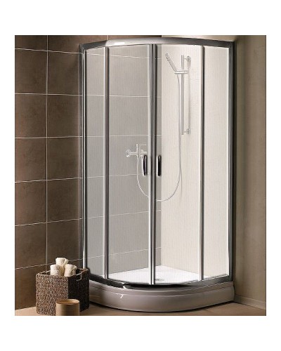 Душевой уголок Radaway Premium Plus A 1900 90x90 30403-01-06N профиль Хром стекло фабрик