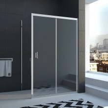 Душевой уголок 140х80 см Veconi Rovigo RV046-14080PR-01-19C1 прозрачное