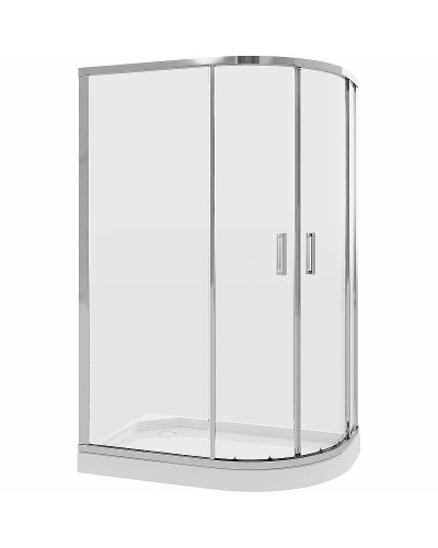 Душевой уголок Niagara Nova 120х80 NG-6621-08 профиль Хром стекло прозрачное