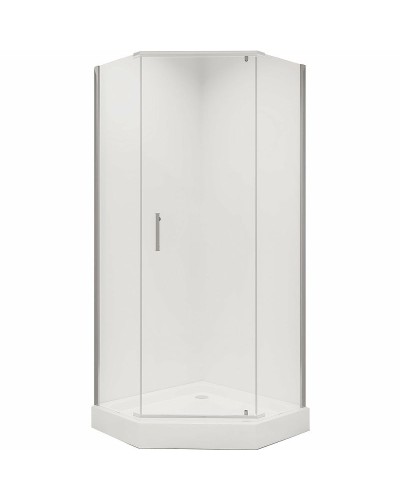 Душевой уголок Niagara Nova 100х100 NG-6634-08 профиль Хром стекло прозрачное