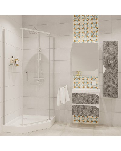 Душевой уголок Niagara Nova 100х100 NG-6634-08 профиль Хром стекло прозрачное