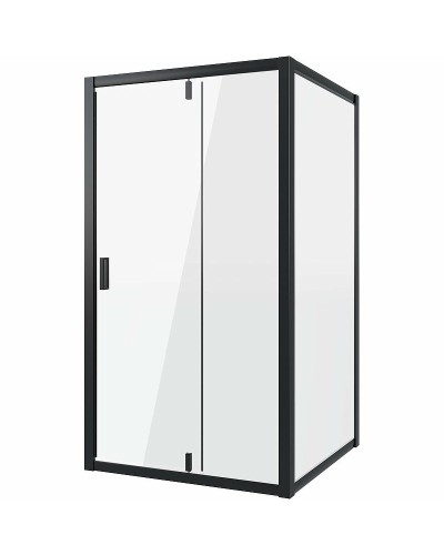 Душевой уголок Niagara Nova 110х100 NG-83-11AB-A100B профиль Черный стекло прозрачное