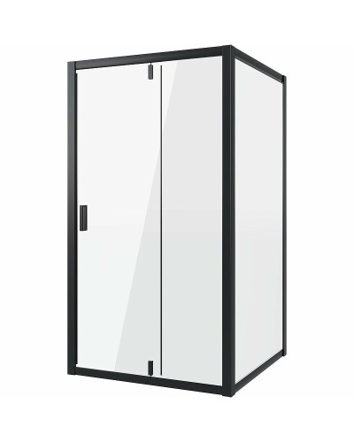 Душевой уголок Niagara Nova 90х100 NG-83-9AB-A100B профиль Черный стекло прозрачное