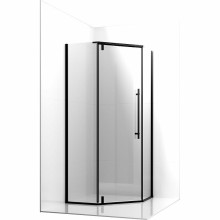 Душевой уголок Ambassador Ritz 100х100 112011203 профиль Черный стекло прозрачное
