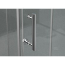 Душевой уголок Ambassador Kingston 80х80 14011106 профиль Хром стекло прозрачное